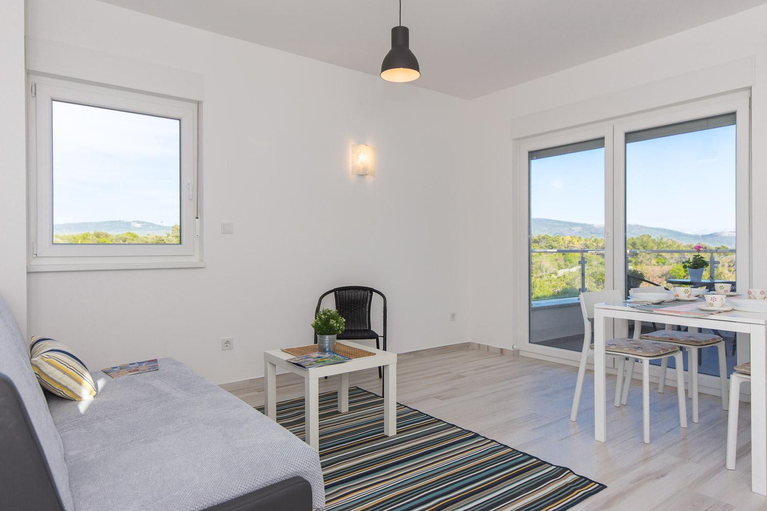 Apartments Stella Krk Town Eksteriør billede